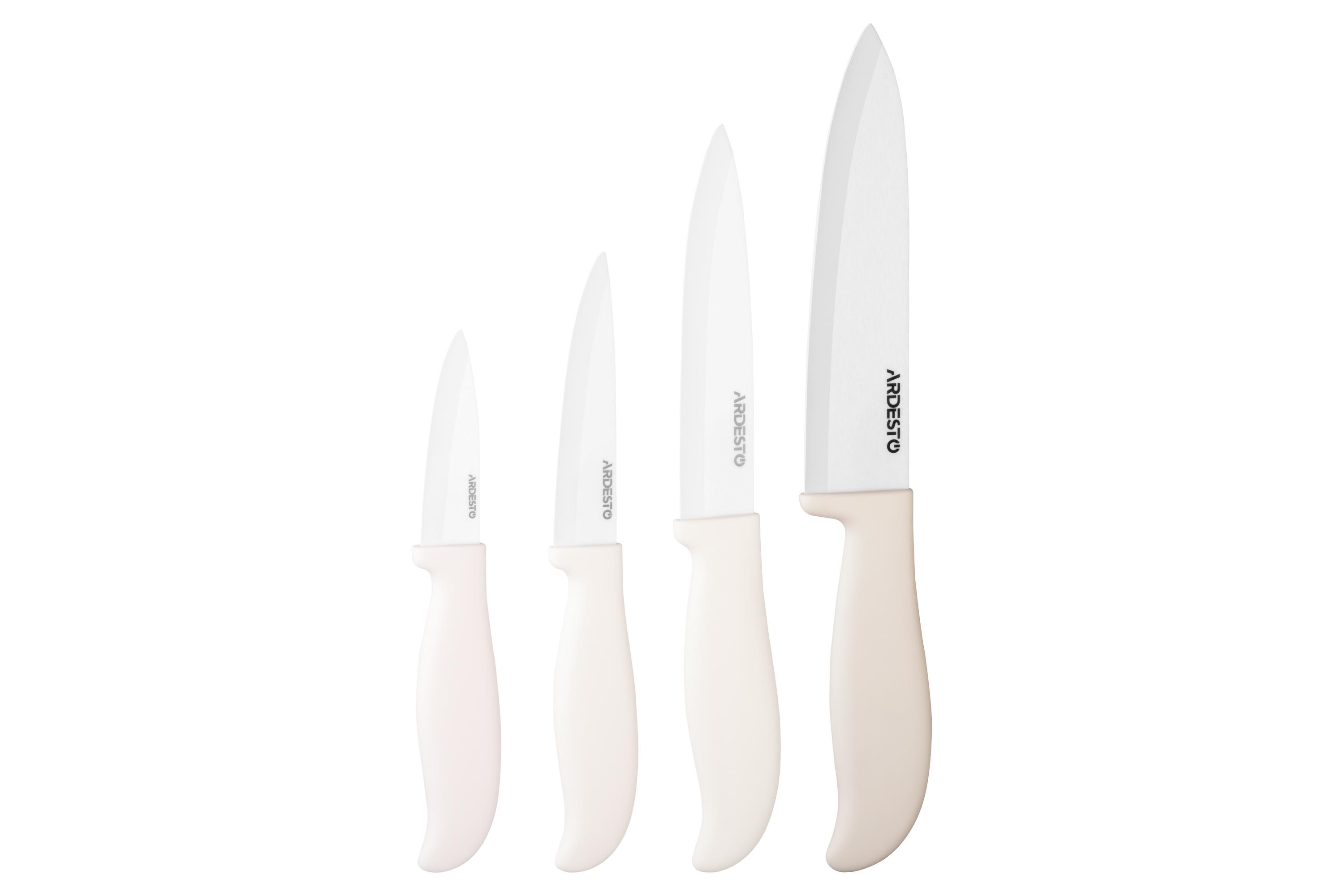 Нож керамический Ardesto Fresh керамика/пластик 27,5 см Белый (ERC-AR2127CW) - фото 3 Нож керамический Ardesto Fresh керамика/пластик 27,5 см Белый (ERC-AR2127CW) - фото 3