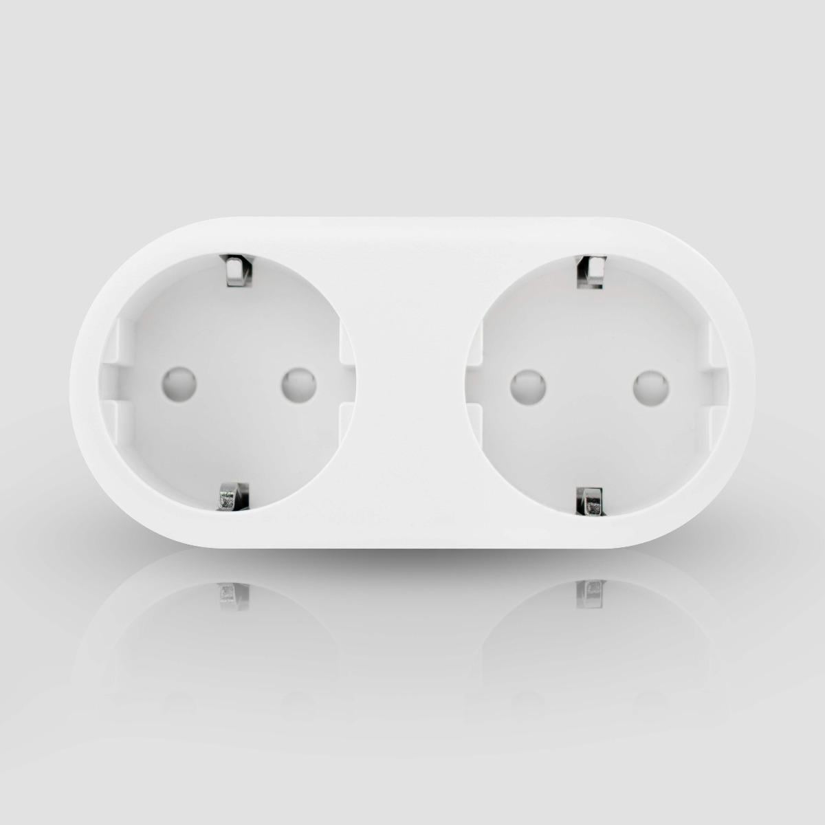 Розетка двойная Wi-Fi Tuya smart 16А (WH00302)