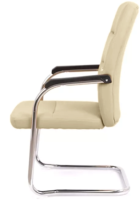 Крісло конференційне шкіряне АКЛАС Натан CH CF Бежевий (00127505) - фото 3 Крісло конференційне шкіряне АКЛАС Натан CH CF Бежевий (00127505) - фото 3