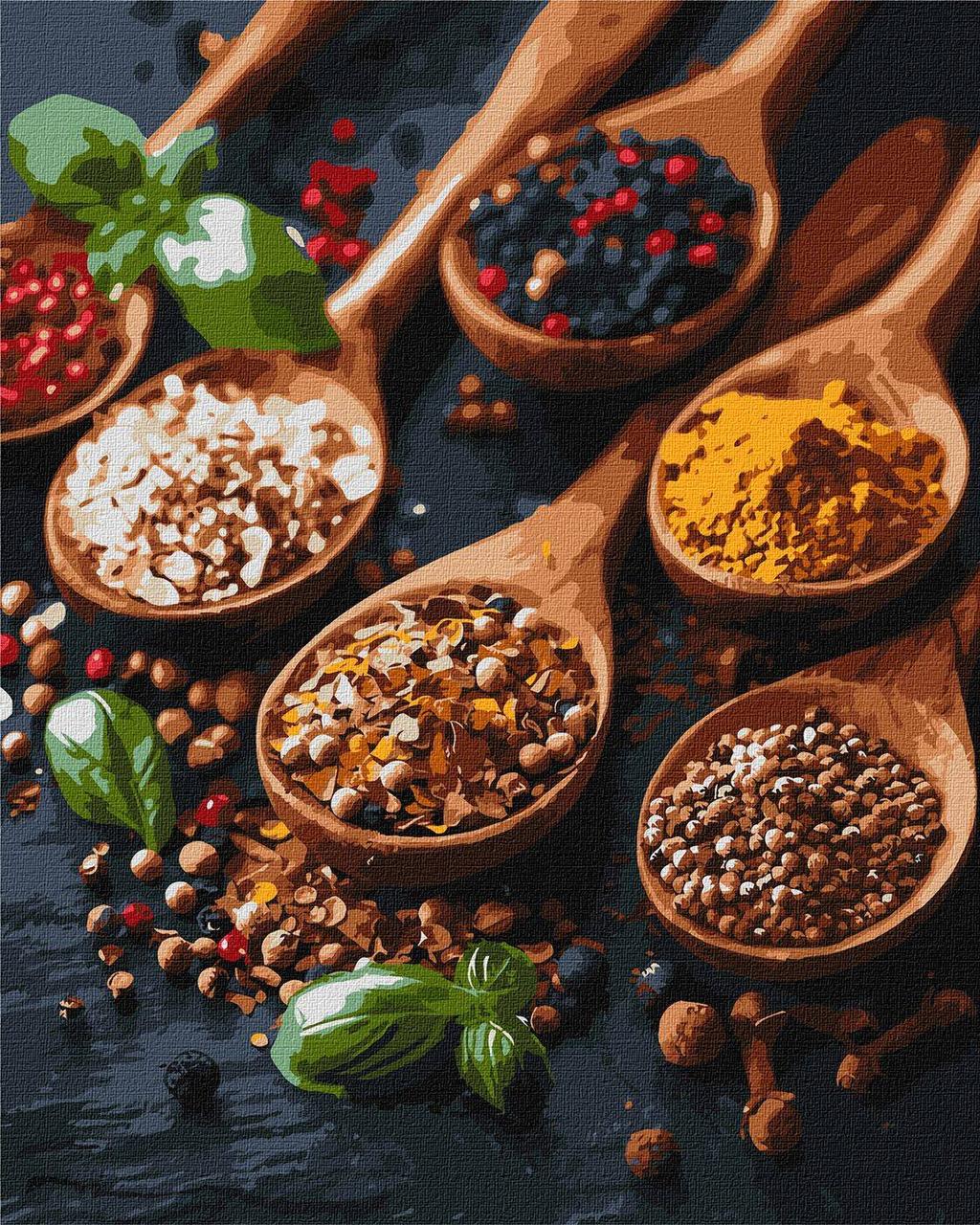 Картина за номерами Ideyka Аромат спецій 40х50 см (2824287493)