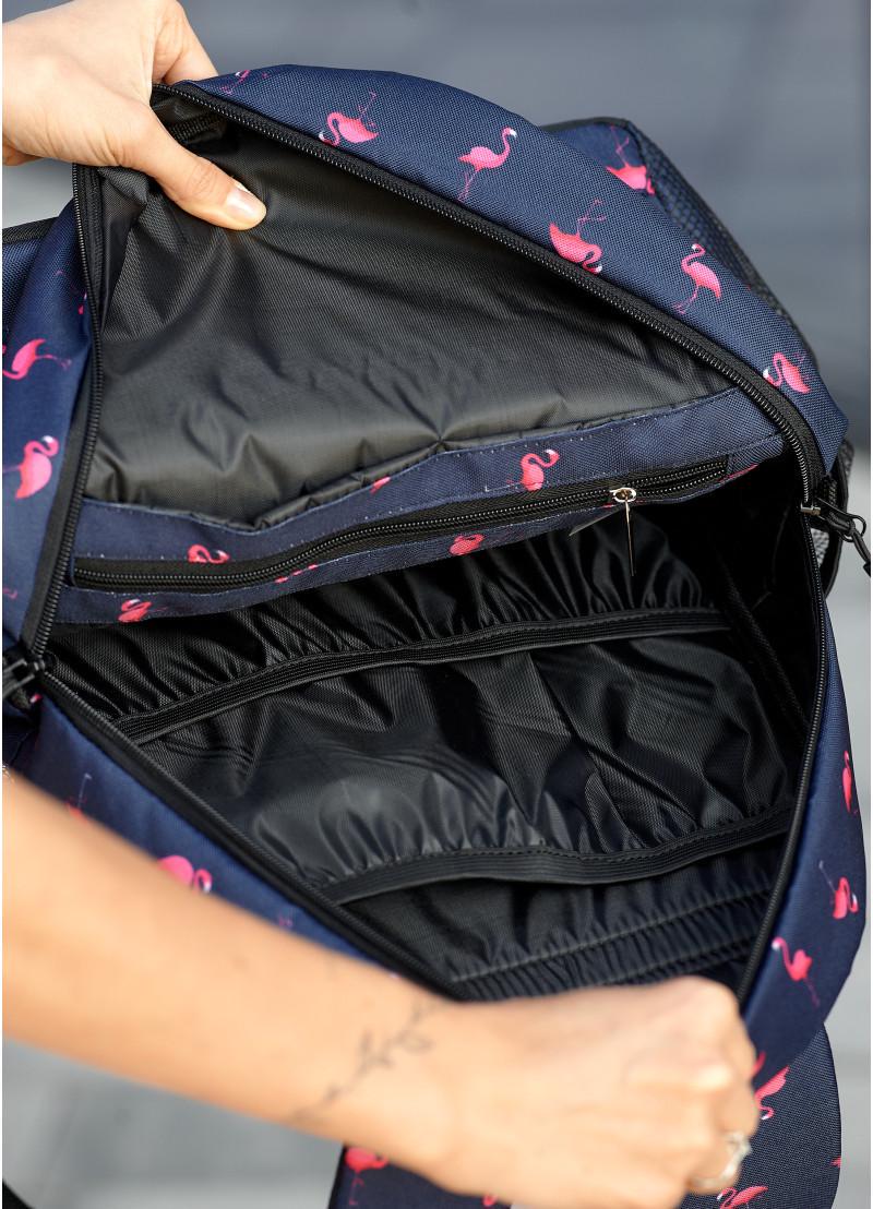 Рюкзак жіночий Sambag Brix PJT Flamingo 40x27x15 см (11711053) - фото 2 Рюкзак жіночий Sambag Brix PJT Flamingo 40x27x15 см (11711053) - фото 2