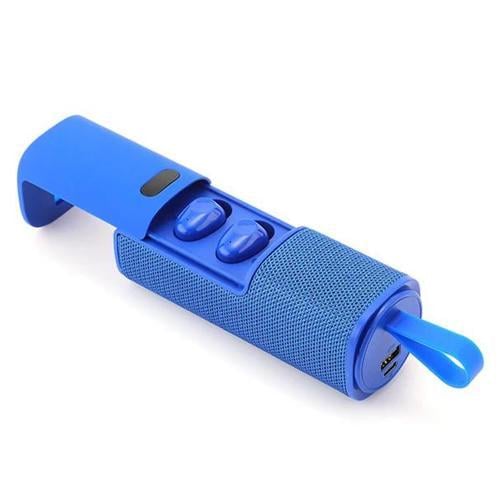 Портативная колонка TG807 5 W с наушниками Blue (593953)