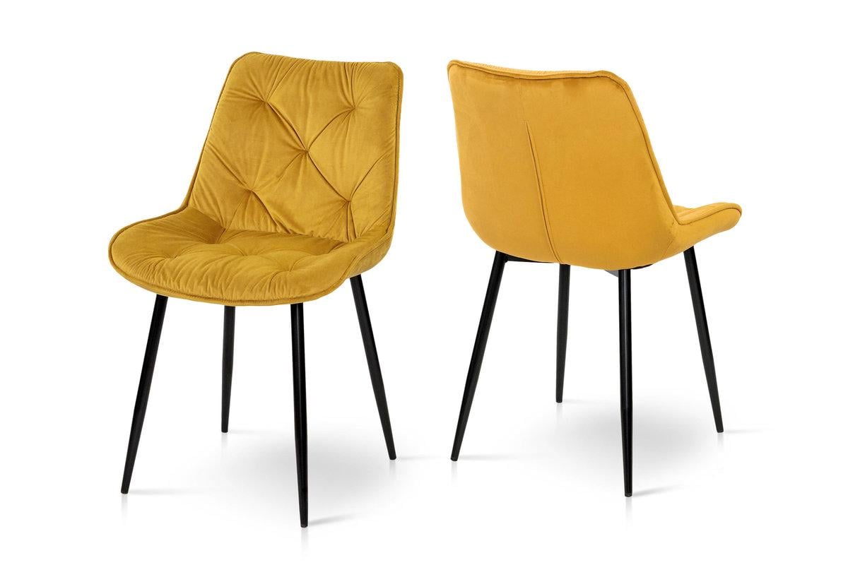 Стілець кухонний Мікс Меблі Прадо Білий/Велюр/Карі - фото 2 Стілець кухонний Мікс Меблі Прадо Білий/Велюр/Карі - фото 2