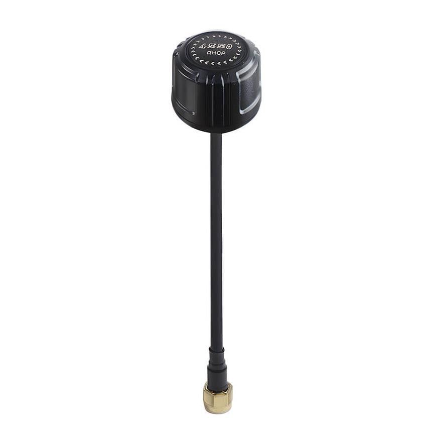 Антенна 4,5-5GHz RHCP PeakFPV PK4550 4dBi SMA-Male прямая для FPV дронов 150 мм Черный (00-00030360)