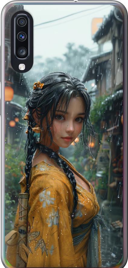 Чехол на Samsung Galaxy A70 2019 A705F Anime-girl (6133t-1675-42517)