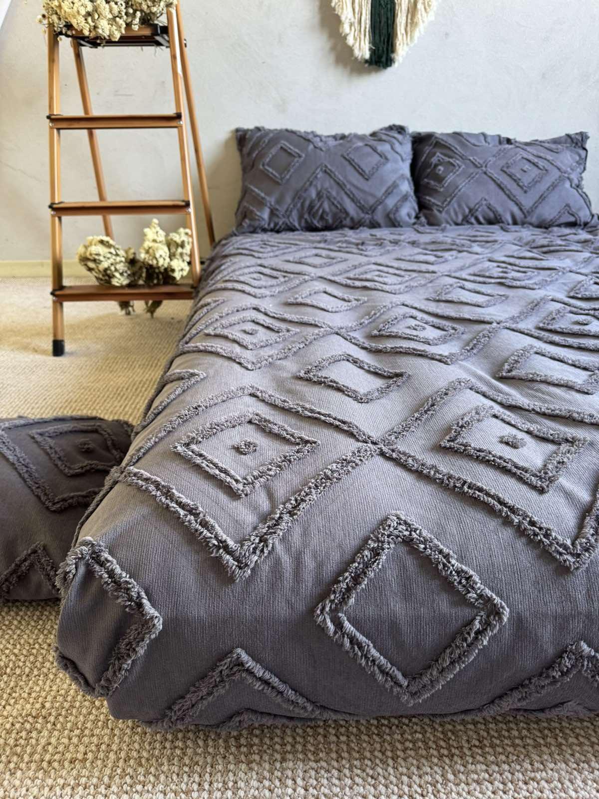 Покрывало ZEINTEX SCANDI 180х230 см Графитовый (25240712) - фото 4