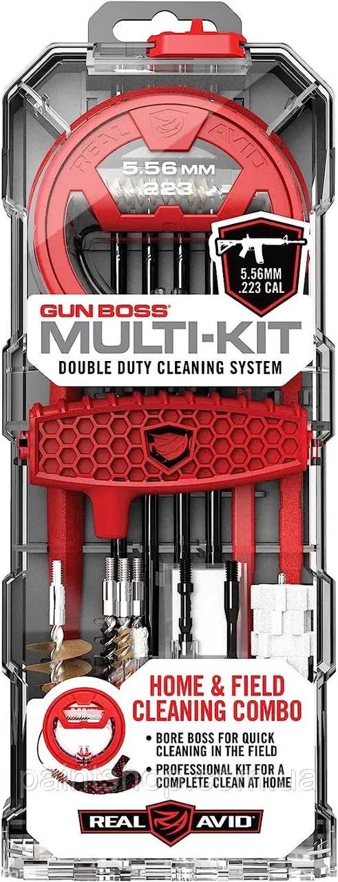 Набір для чищення Real Avid Gun Boss Multi-Kit-22CAL - фото 6