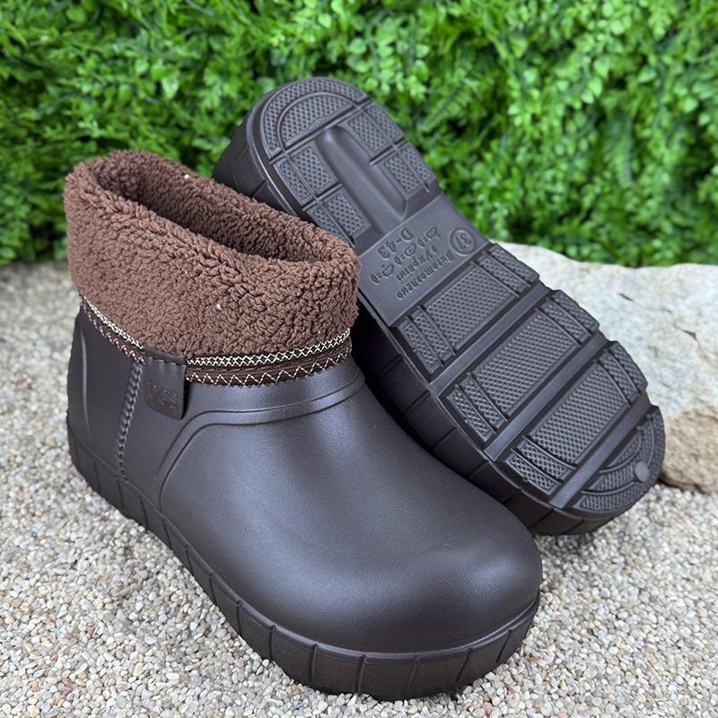 Чоботи жіночі пінові утеплені Е-001043-3 p. 37 24 см Коричневий (118302133) - фото 4