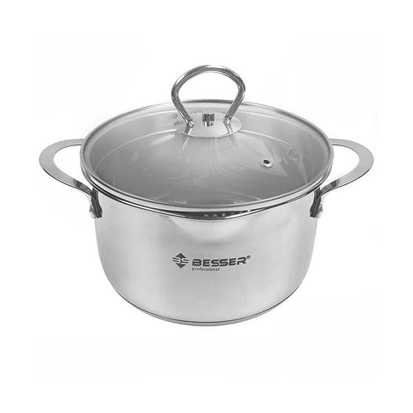 Кастрюля Besser Largo MH-10270 2,6 л Нержавеющая сталь (14386041)