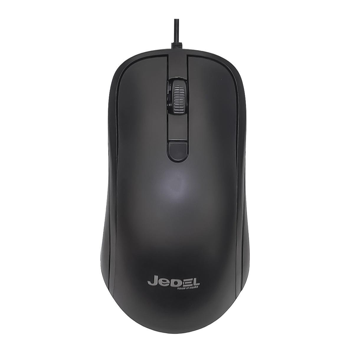 Компьютерная мышка проводная Jedel CP82 Black (26449614)
