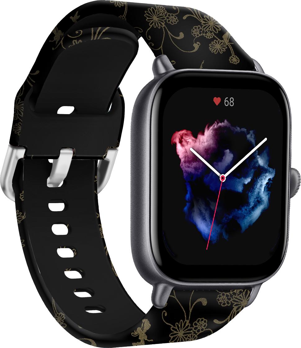 Ремешок Colorful для Amazfit GTS 3 Pattern Gold (28575) - фото 1 Ремешок Colorful для Amazfit GTS 3 Pattern Gold (28575) - фото 1