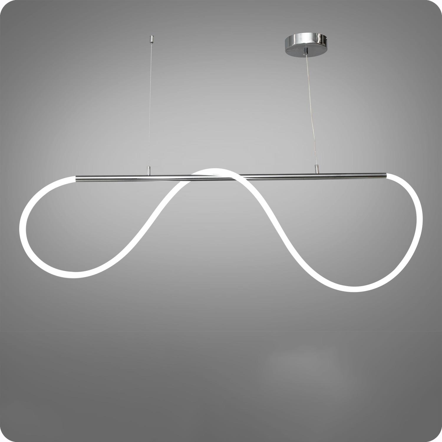 Люстра підвісна 517 Dlight 15 Вт Хром (02091) - фото 2 Люстра підвісна 517 Dlight 15 Вт Хром (02091) - фото 2