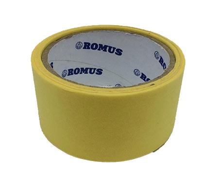 Клейка стрічка малярна Romus 48 мм x 20 м Жовтий (499904)