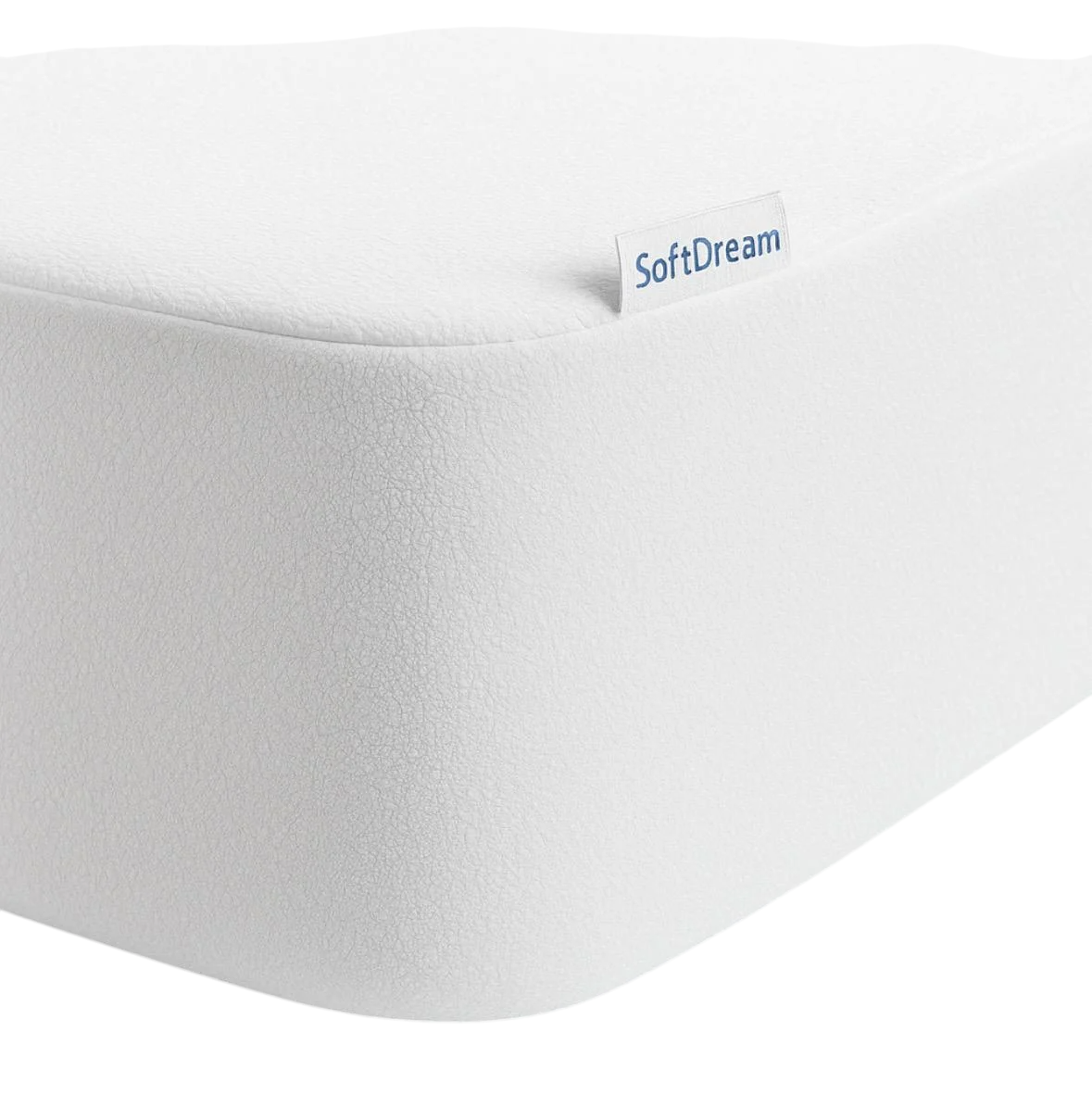 Наматрацник водонепроникний SoftDream з резинкою по периметру 80x200х25 см Білий