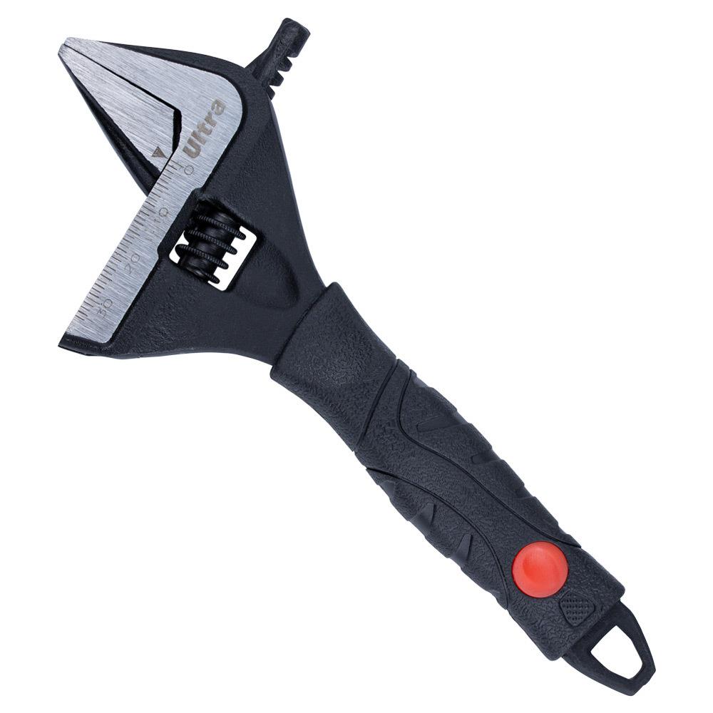 Ключ розвідний з тонкими губами Ultra CrV 165 мм 0-34 мм (4100112) - фото 4 Ключ розвідний з тонкими губами Ultra CrV 165 мм 0-34 мм (4100112) - фото 4