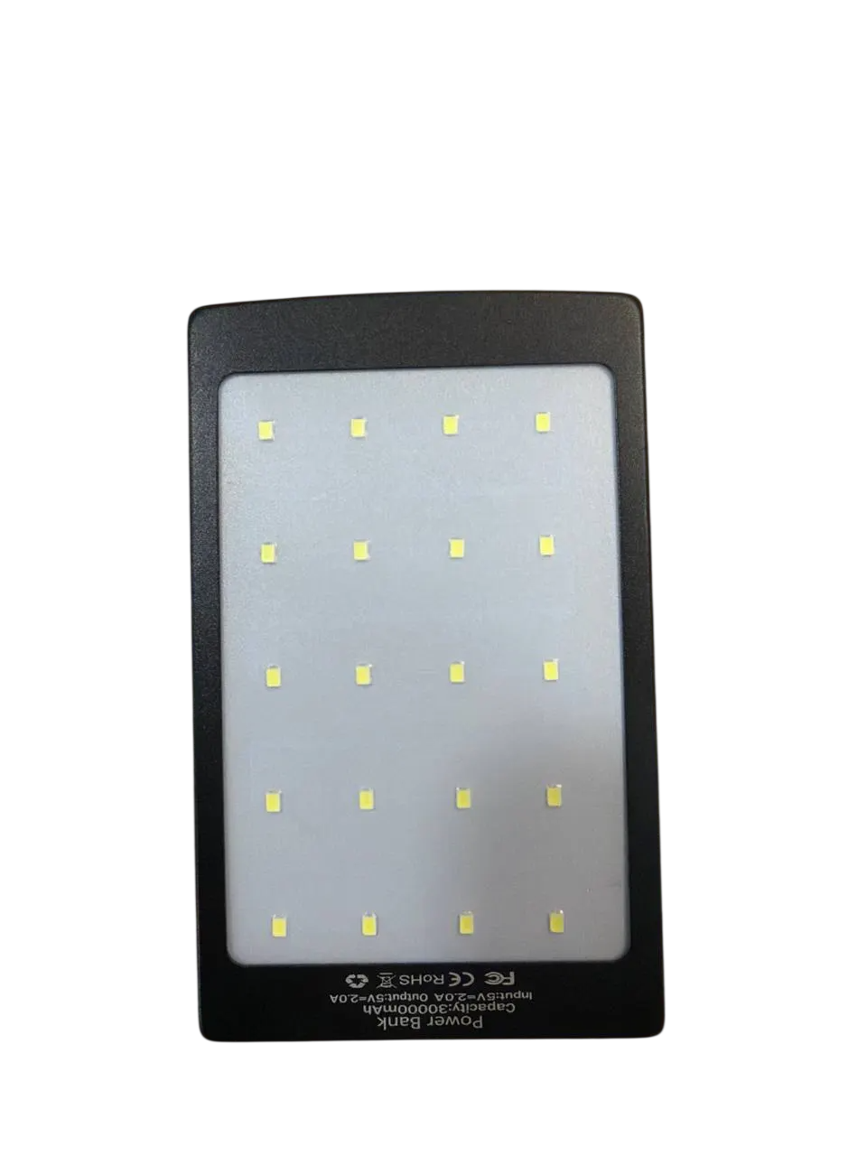 Повербанк з ліхтариком Solar 30000 mAh 2xUSB