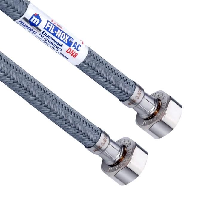 Шланг для подключения Mateu FIL-NOX 1/2"х1/2" 60 см (6042547)