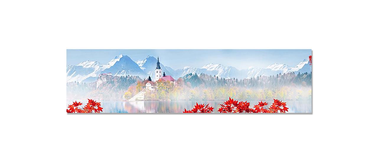 Наклейка виниловая на кухню Zatarga Акварельный Замок 650х2500 мм (1283915525)