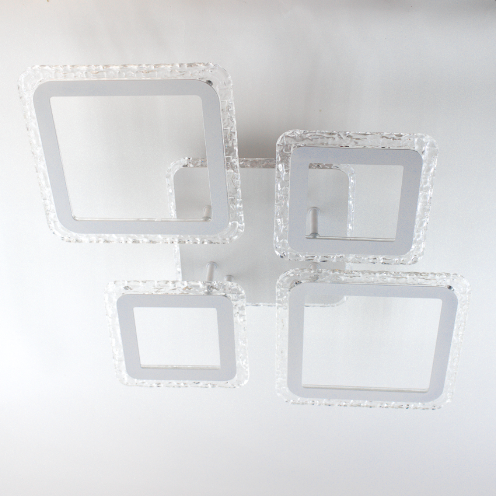 Люстра-смарт світлодіодна з підсвіткою ESLLSE OVAL ICE RGB 5S 75 Вт RGB 725x500x93 мм Бiлий (141-10303-01) - фото 9 Люстра-смарт світлодіодна з підсвіткою ESLLSE OVAL ICE RGB 5S 75 Вт RGB 725x500x93 мм Бiлий (141-10303-01) - фото 9