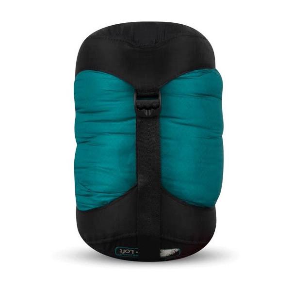 Спальный мешок Sea to Summit Traveller TR1 Regular 2019 Teal, Left Zip (ATR1-R) - фото 8