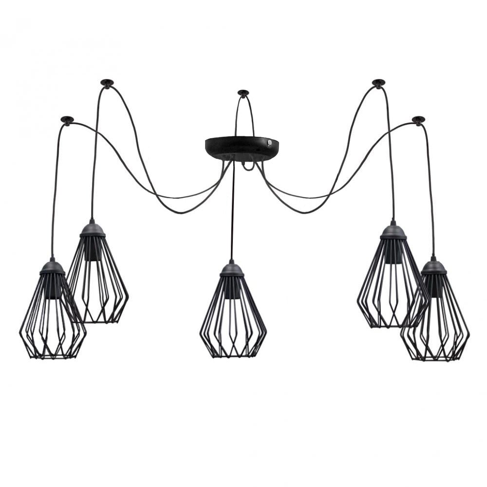 Люстра-паук MSK ELECTRIC Silvia NL 05371-5