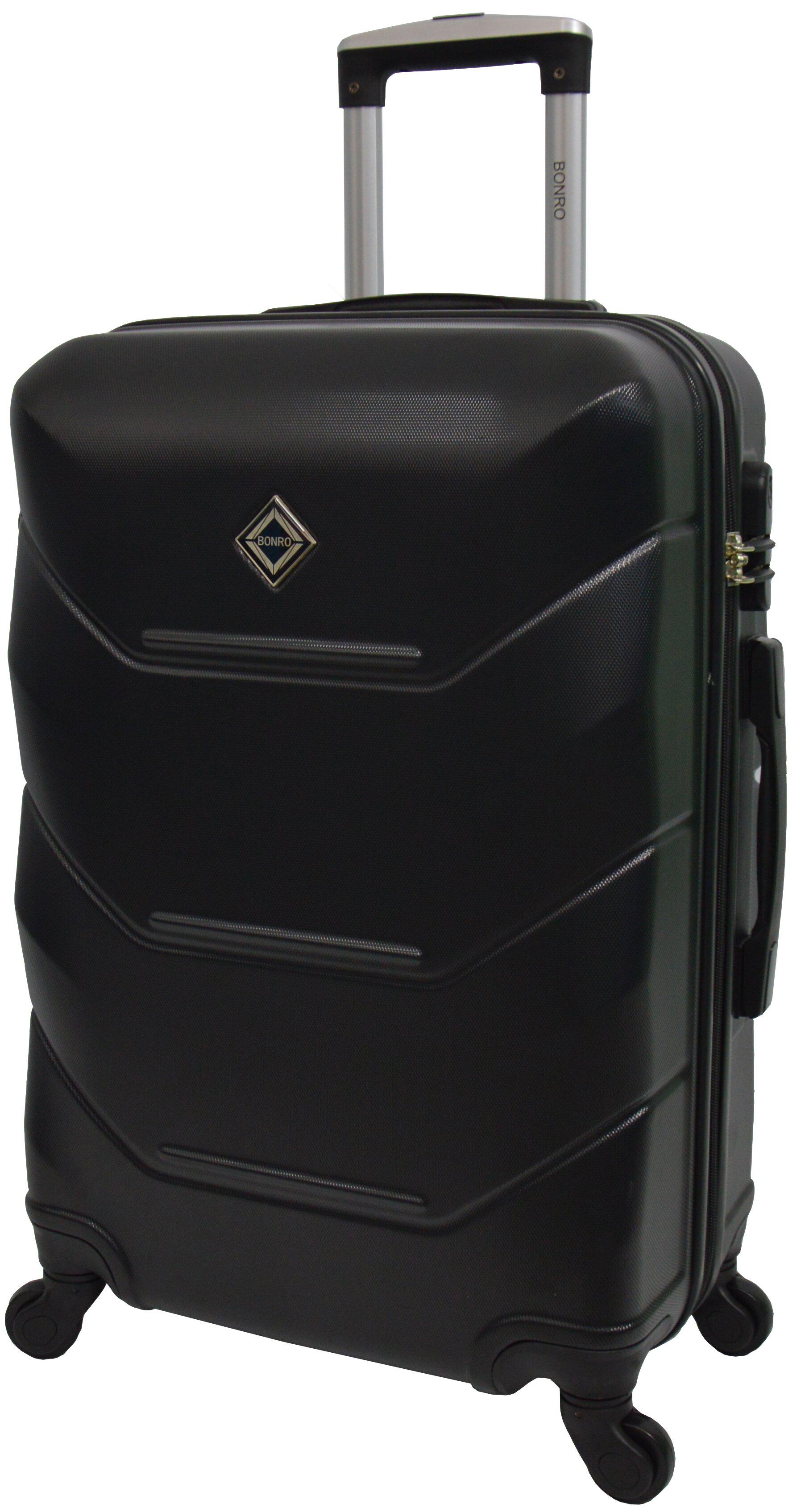 Валіза Bonro 2019 маленька Чорний (2484) - фото 1