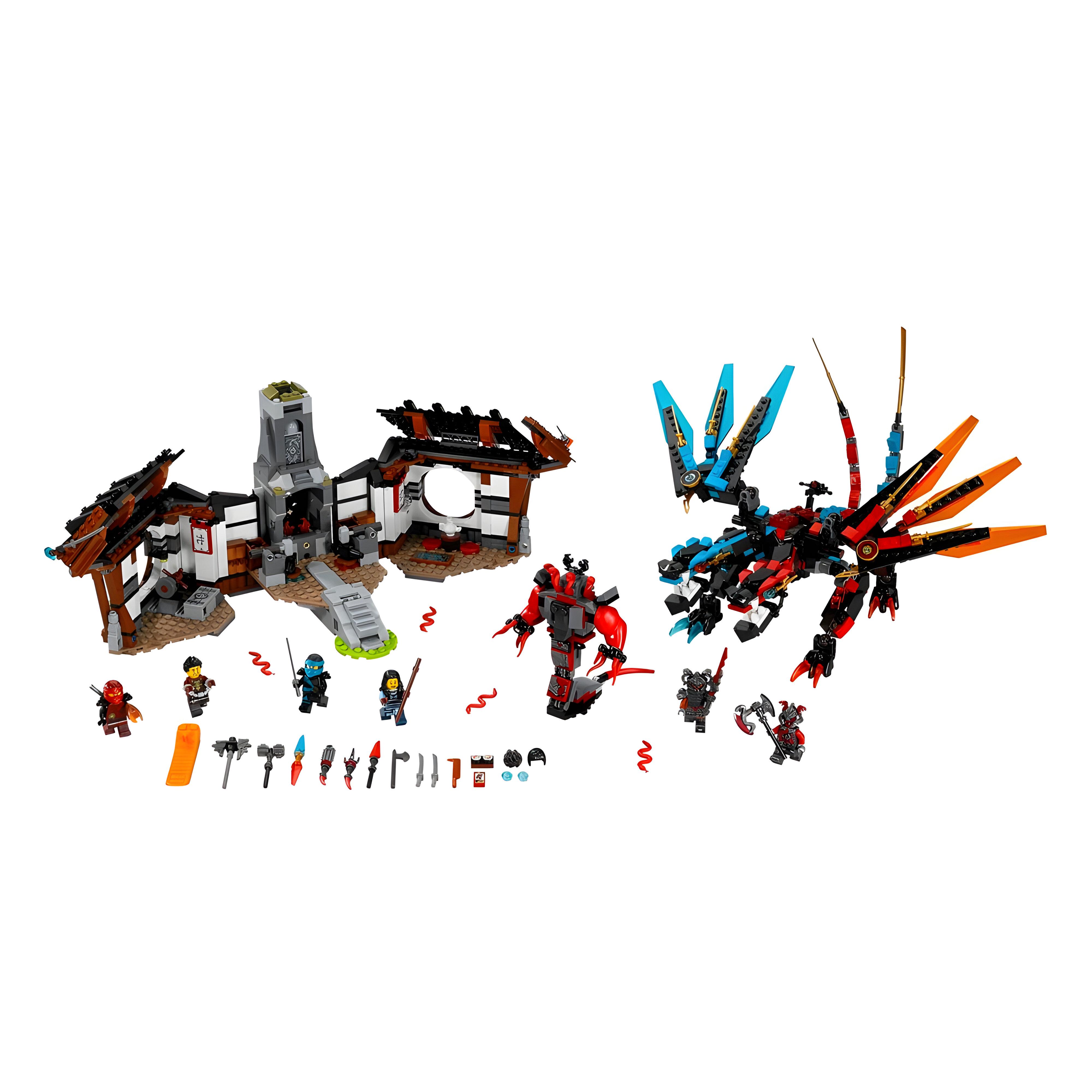 Конструктор Ninjago Кузница дракона 1173 детали (10584) - фото 1 Конструктор Ninjago Кузница дракона 1173 детали (10584) - фото 1