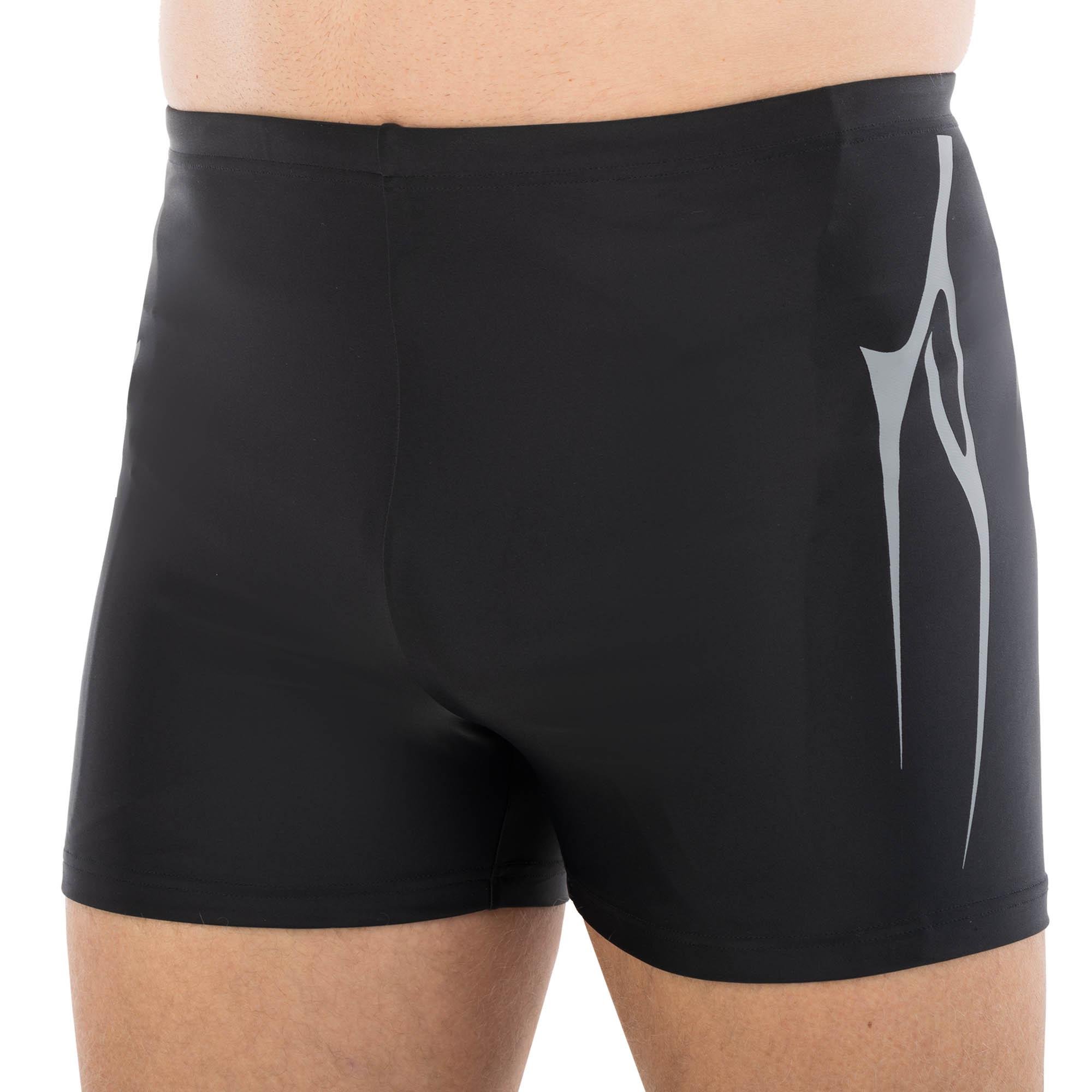 Плавки боксери чоловічі для плавання YINGFA 24T851 M Чорний (24T851_Черный_M_(155-160см)