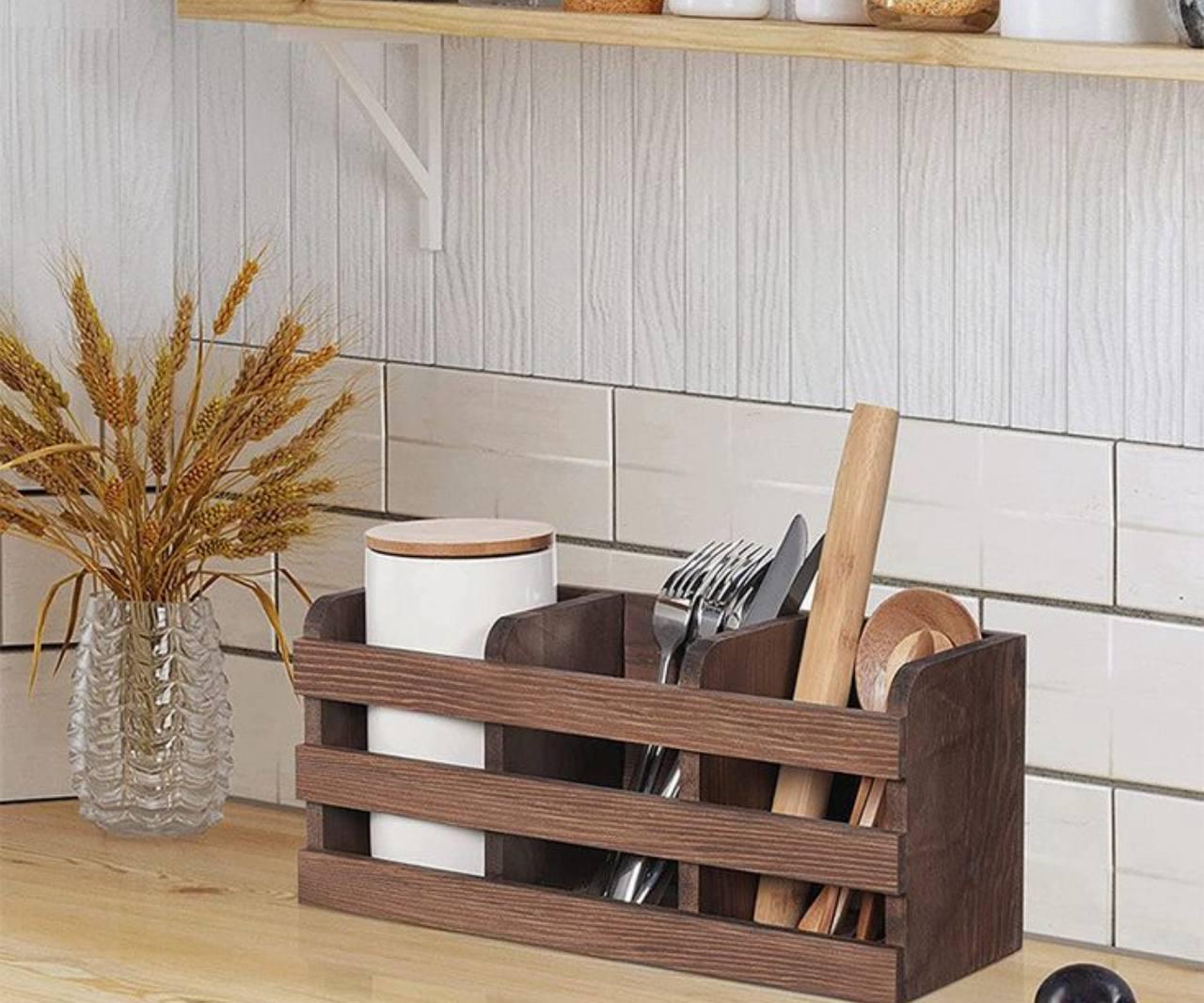 Органайзер деревянный для кухни Сосна (PK11) Органайзер деревянный для кухни Сосна (PK11)