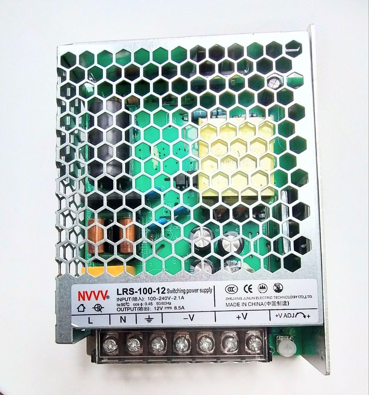 Блок питания встроенный NVVV 100W 12V (LRS-100-12)
