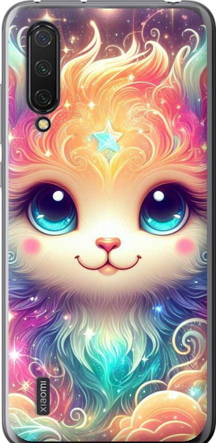 Чехол на Xiaomi Mi 9 Lite Сказочный котенок (5813u-1834-42517)