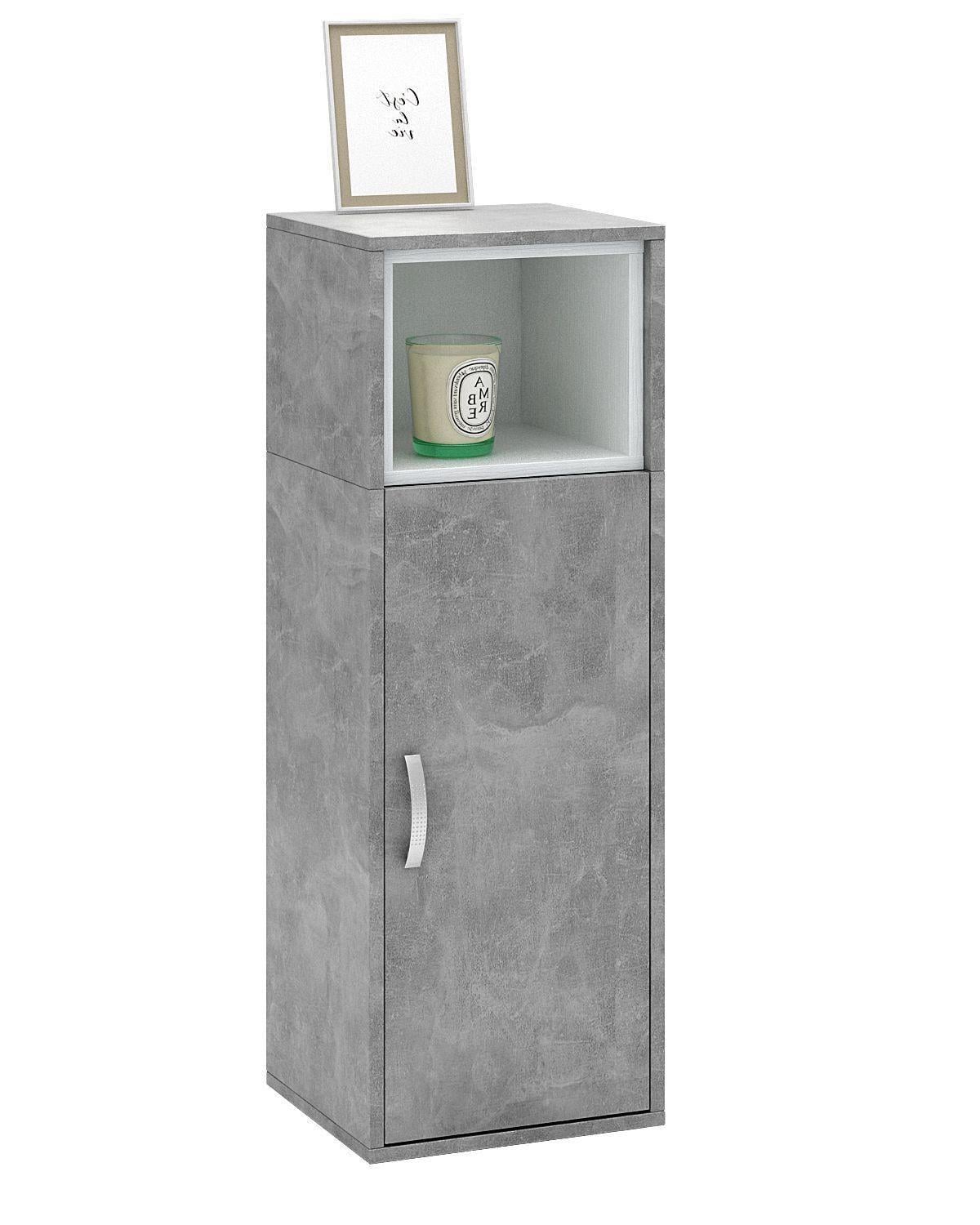 Полка настенная Уно-142 Индастриал/Белый (111762161)