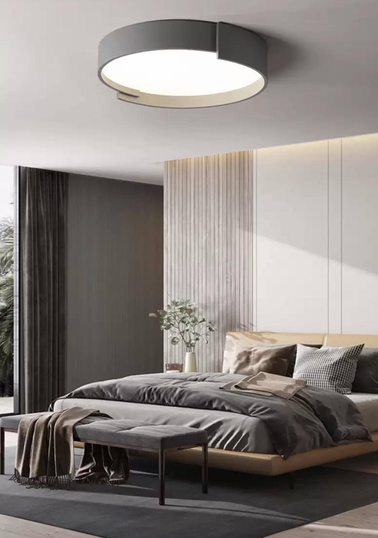 Люстра стельова Circle Moony led lamp (059929/500grey-Romin-TS)