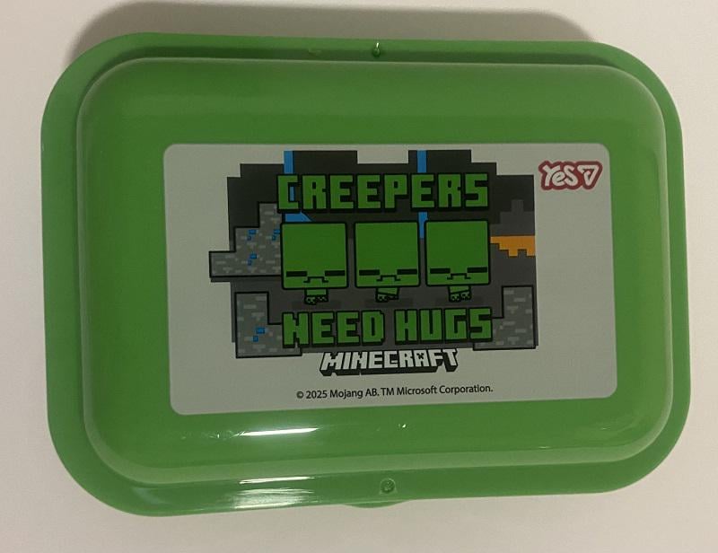 Контейнер для еды YES Minecraft 280 мл Зеленый (708598)