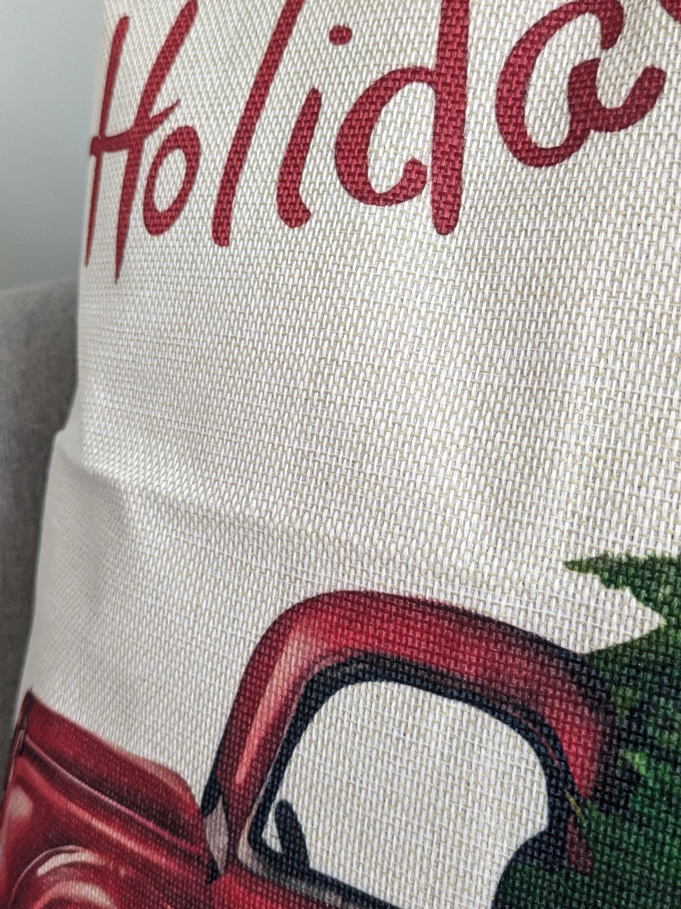 Набір наволочок новорічних Автомобілі 45х45 см (1931) - фото 5 Набір наволочок новорічних Автомобілі 45х45 см (1931) - фото 5