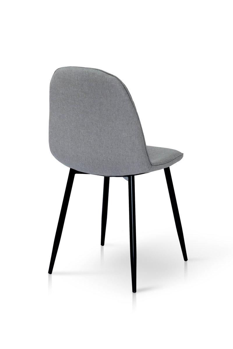 Кухонний стілець Марс Мікс Меблі велюр Сірий (А0053274) - фото 2 Кухонний стілець Марс Мікс Меблі велюр Сірий (А0053274) - фото 2