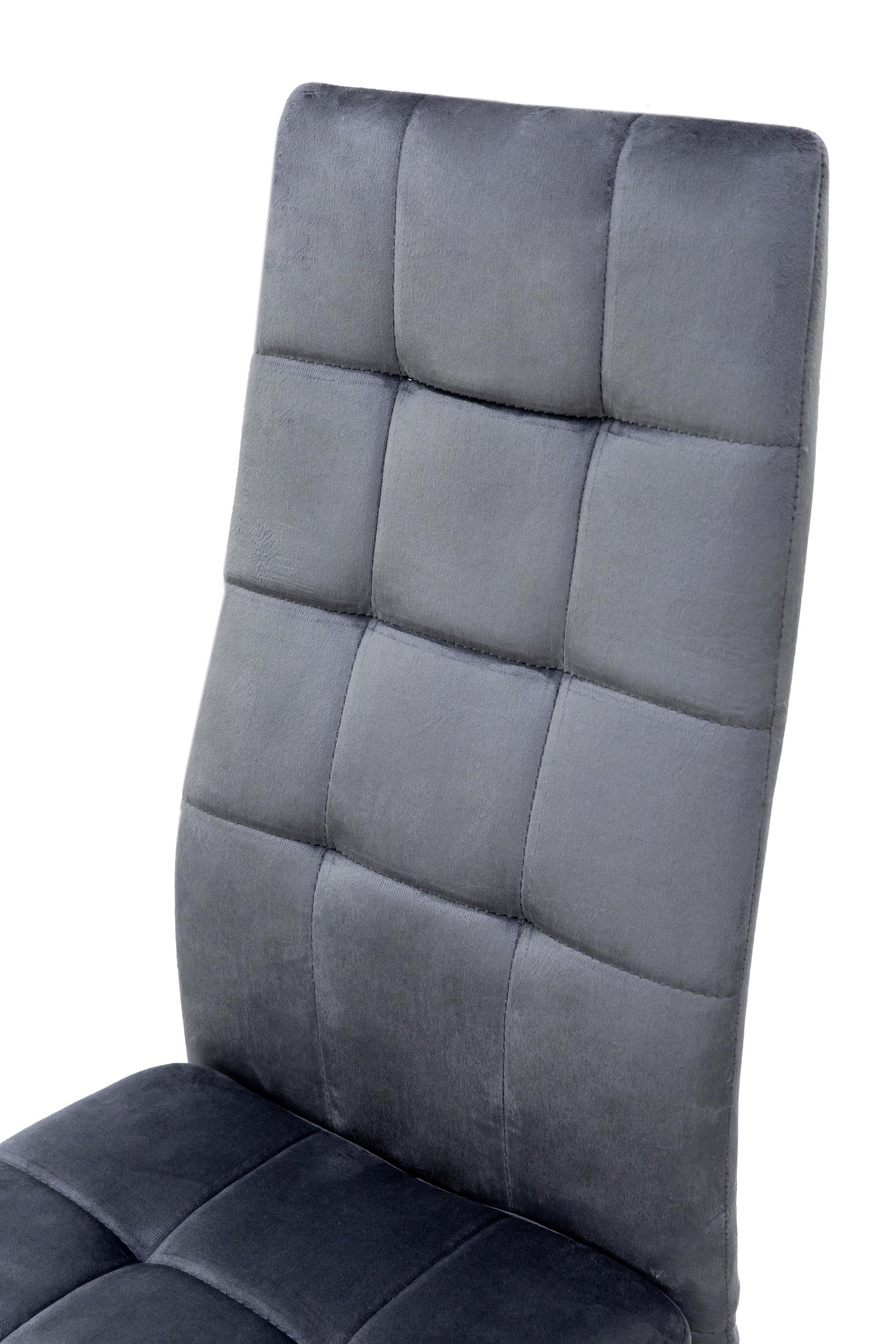 Стілець для кухні та вітальні ГРЕЙС Айс 410х980х510 мм Чорний/Темно-сірий (GAА0057601) - фото 10 Стілець для кухні та вітальні ГРЕЙС Айс 410х980х510 мм Чорний/Темно-сірий (GAА0057601) - фото 10