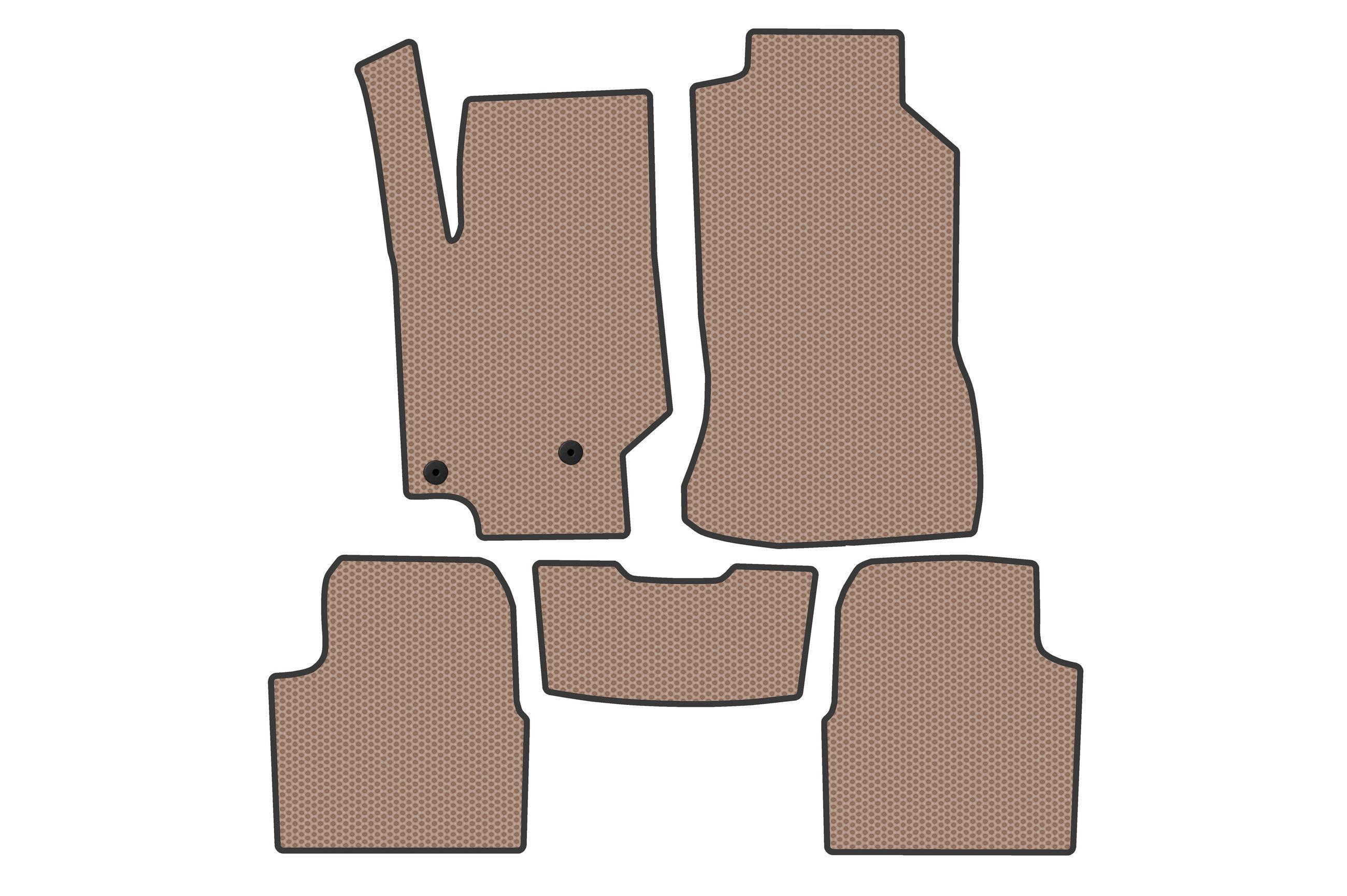 Коврики резиновые Digital Designs Carsuit для Citroen C4 X/e-С4 X 2022- г. бензин Бежевый (185463)