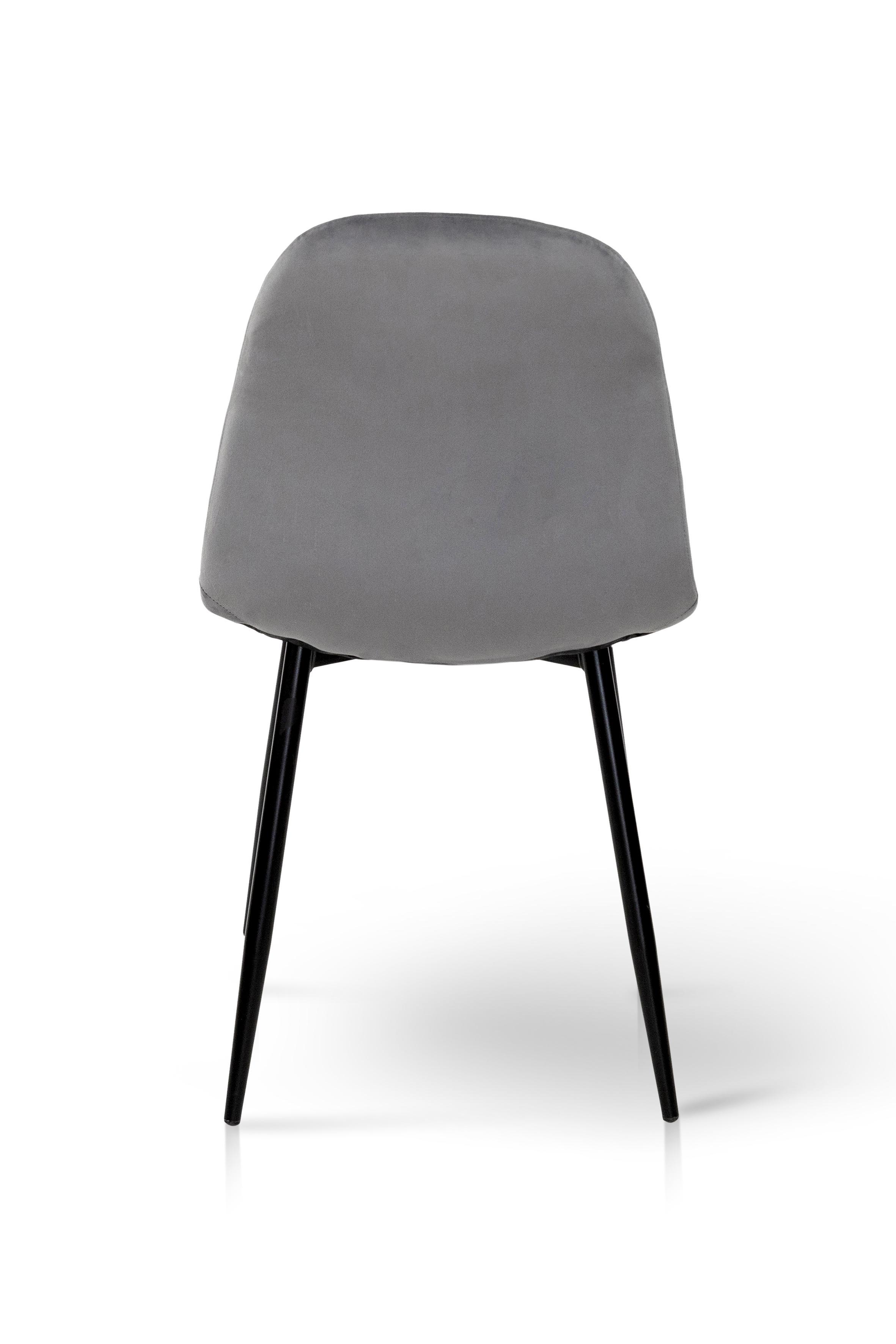 Стілець для кухні та вітальні ГРЕЙС Квест 430х860х490 мм Чорний/Сірий (GAА0056404) - фото 4 Стілець для кухні та вітальні ГРЕЙС Квест 430х860х490 мм Чорний/Сірий (GAА0056404) - фото 4