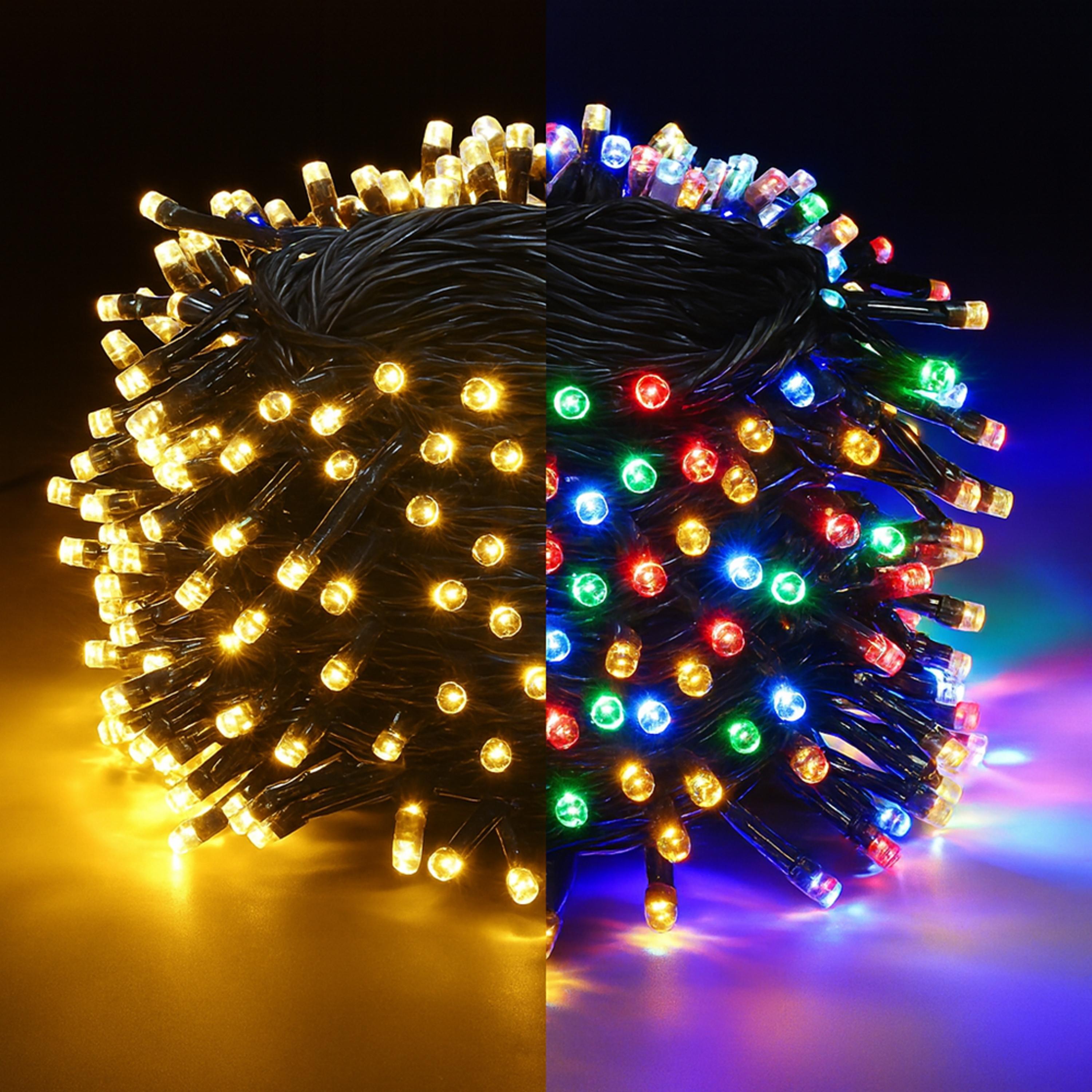 Гірлянда світлодіодна 10 м 220V хамелеон Мультиколір/Білий теплий (WLS-2154MW10)