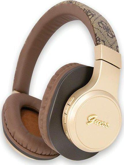Навушники без мікрофону Guess Script Brown (GUBH604GEMW)