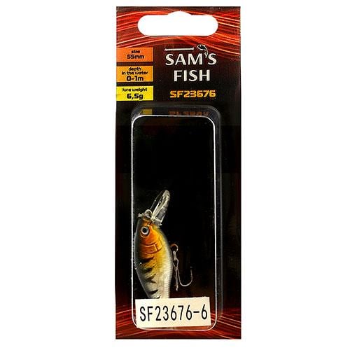 Воблер микс Sams Fish SF23676-5 55 мм 10 шт.