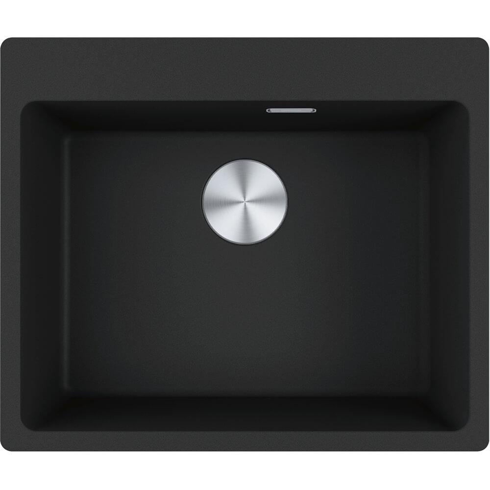 Мойка кухонная Franke гранит 114.0668.902 590x500 мм прямоугольная Черный (224303)