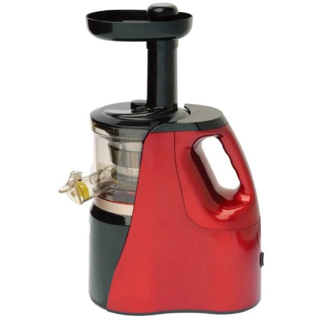Соковижималка шнековая Domotec MS-5222 250 Вт Червоний/Чорний
