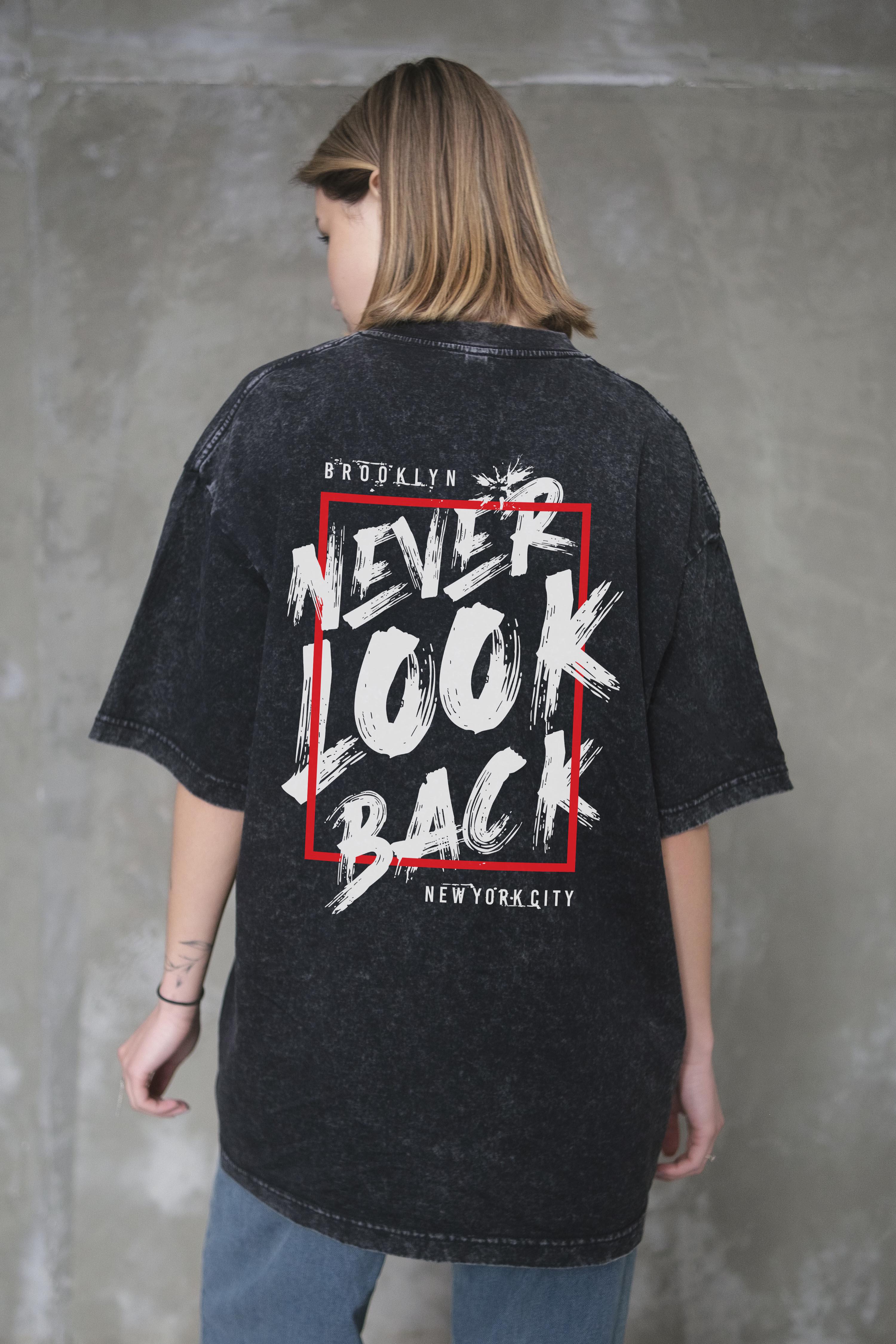 Футболка оверсайз Without Washed Never Look S/M Black (S/M8056358 8056359) - фото 5 Футболка оверсайз Without Washed Never Look S/M Black (S/M8056358 8056359) - фото 5