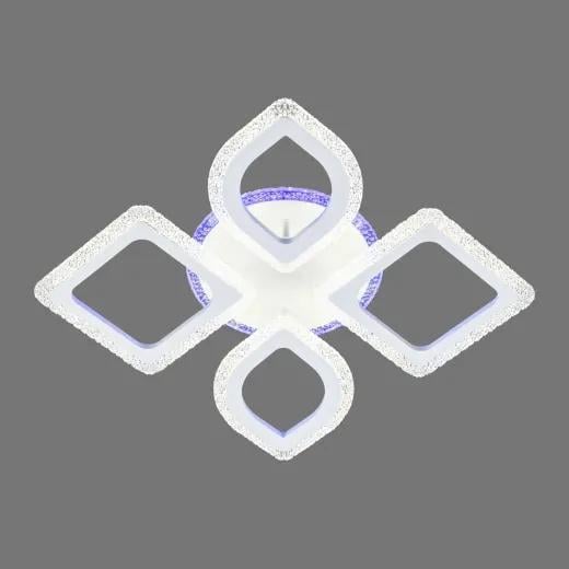 LED-люстра Valeso V-3207-2+2C WH с пультом 86W (28689644)