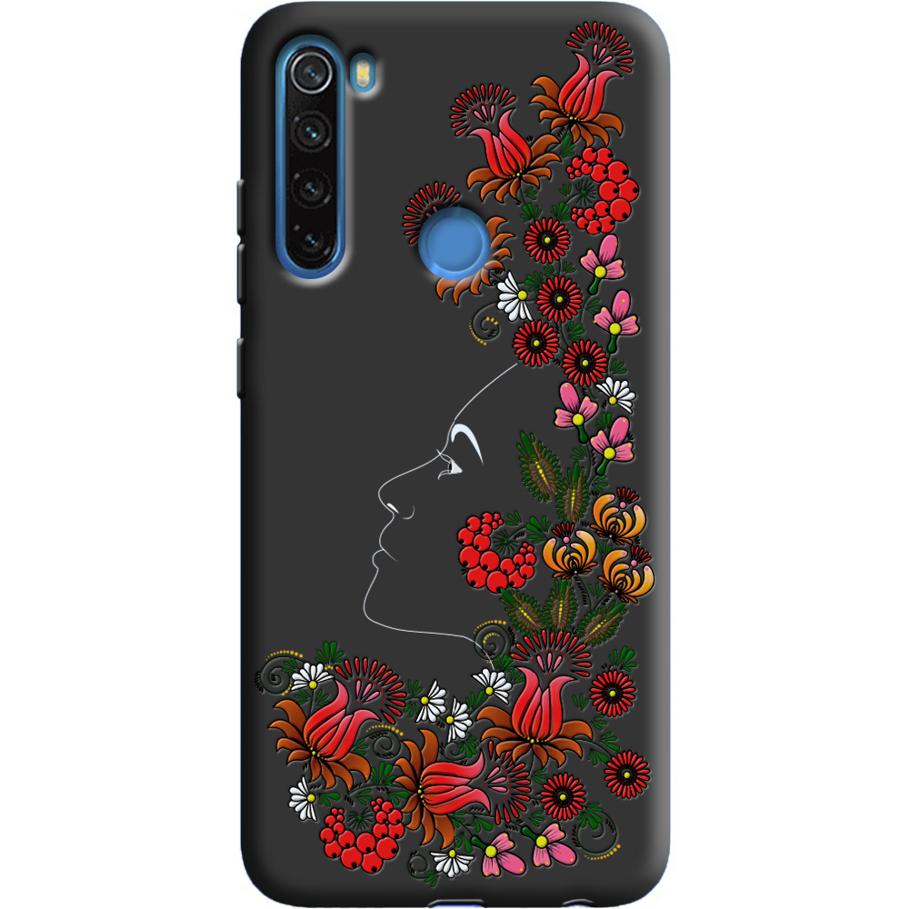 Чохол Boxface Xiaomi Redmi Note 8 3D Ukrainian Muse Чорний силікон (38214-bk64-38332)