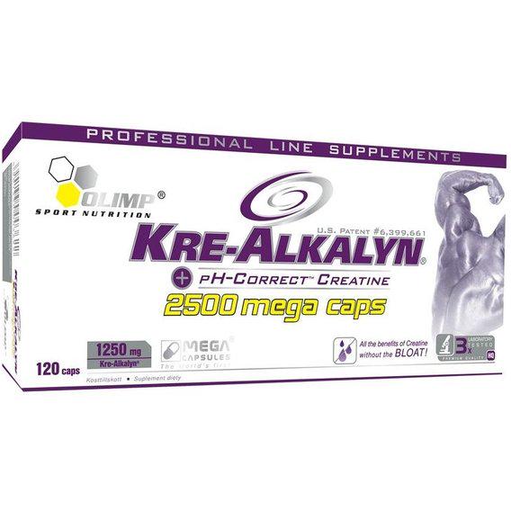 Креатин моногидрат Olimp Nutrition Kre-Alkalyn 2500 Mega Caps 120 Caps