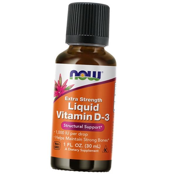 Витамин Д3 Extra Strength Vitamin D-3 1000 Liquid 30 мл (36128428)