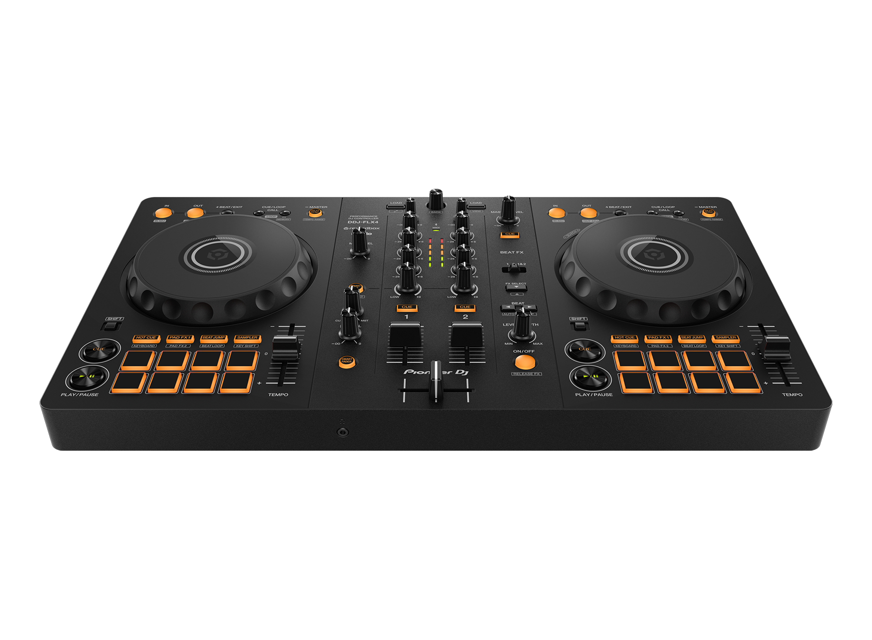 DJ-контроллер PIONEER DDJ-FLX4 Черный (10089804) - фото 2